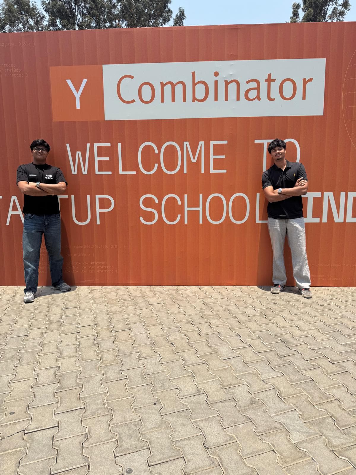 Pranav Garg and Shreyas Kumar — co-founders of RoboCred